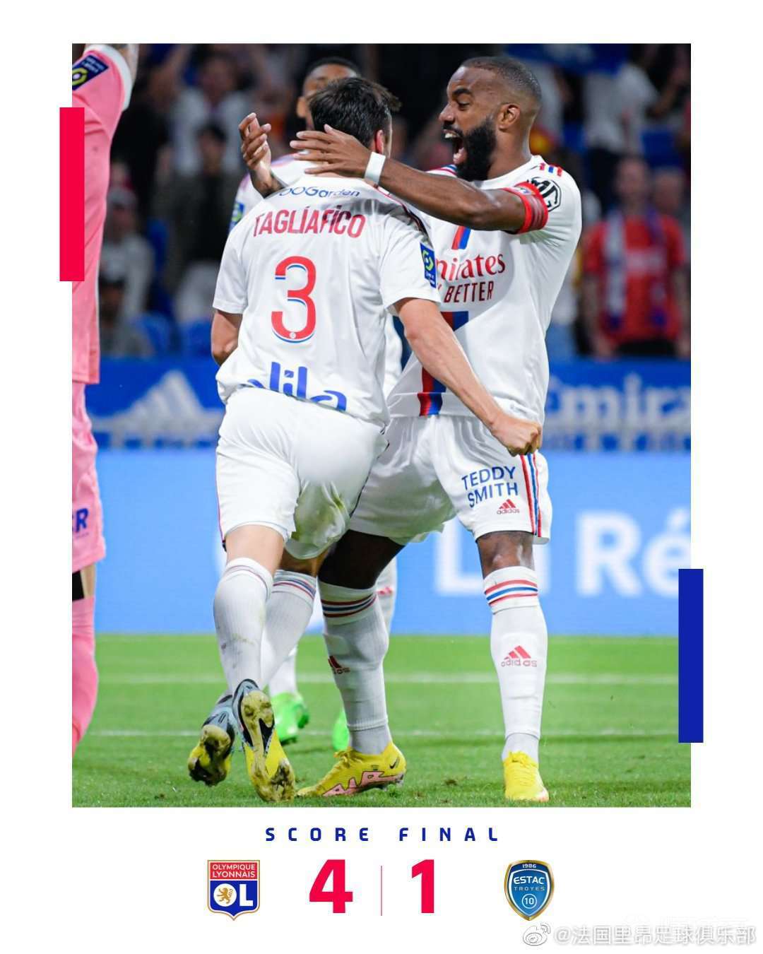 里昂主场未能取胜，近三轮联赛不胜